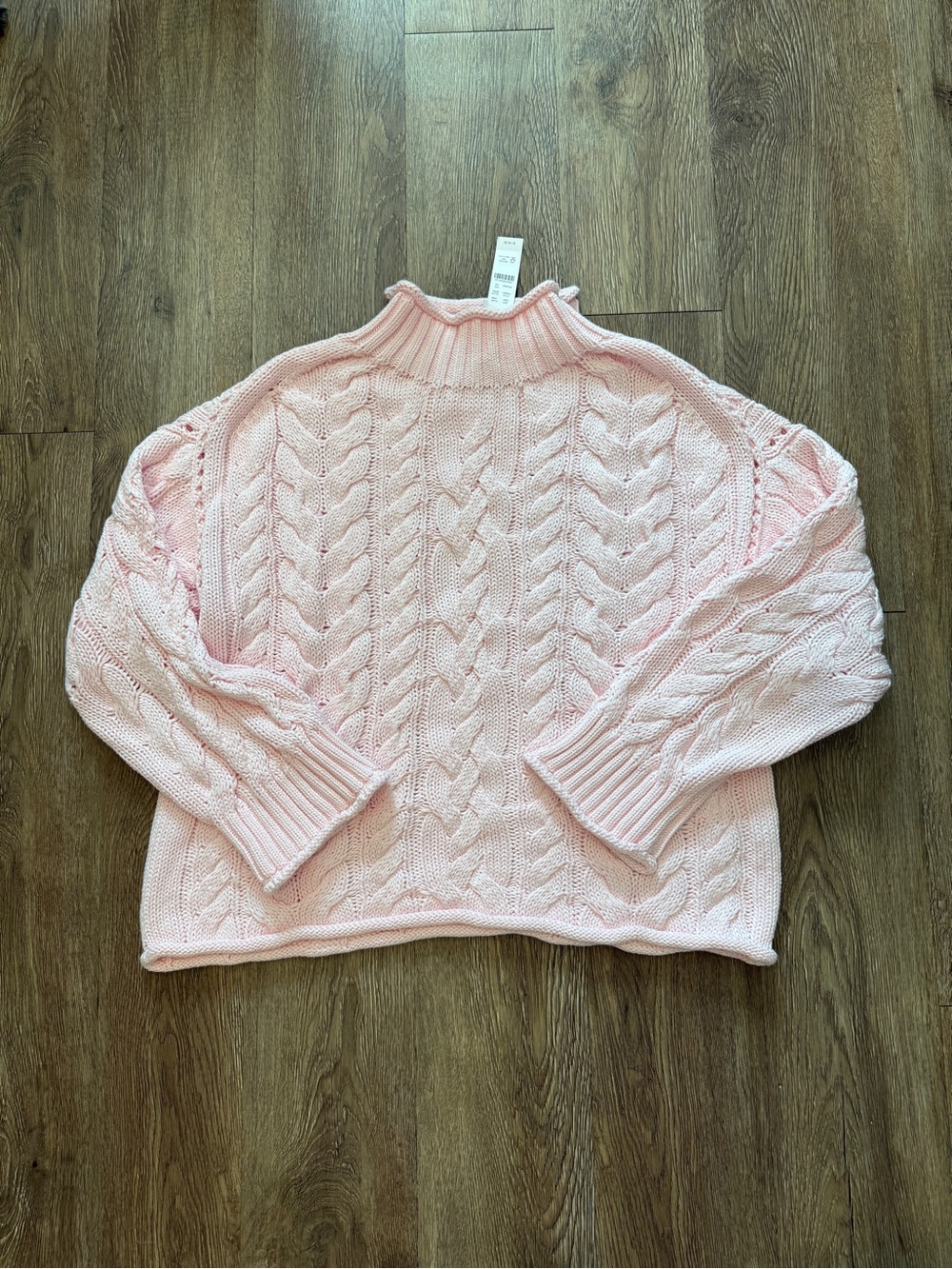 J. Crew 2025 Rollneck Cable Knit Sweater